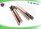Bohrgerät-Elektroden des Wolframm8 Kupfer-EDM, Rod-Form-Kupfer-Elektrode für EDM