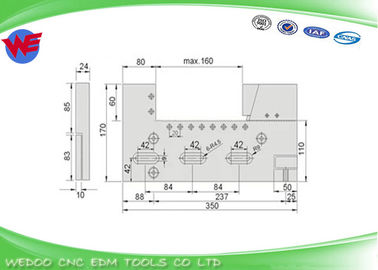 SV280-100mm 120MM SV280-150mm Jig Halter Klemmen Befestigung Draht EDM CNC Stahl Vise
